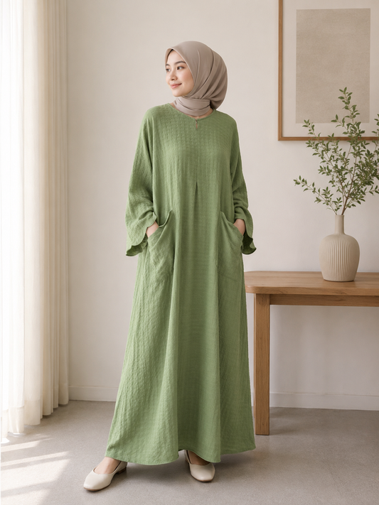 Rina Pocket Long Dress