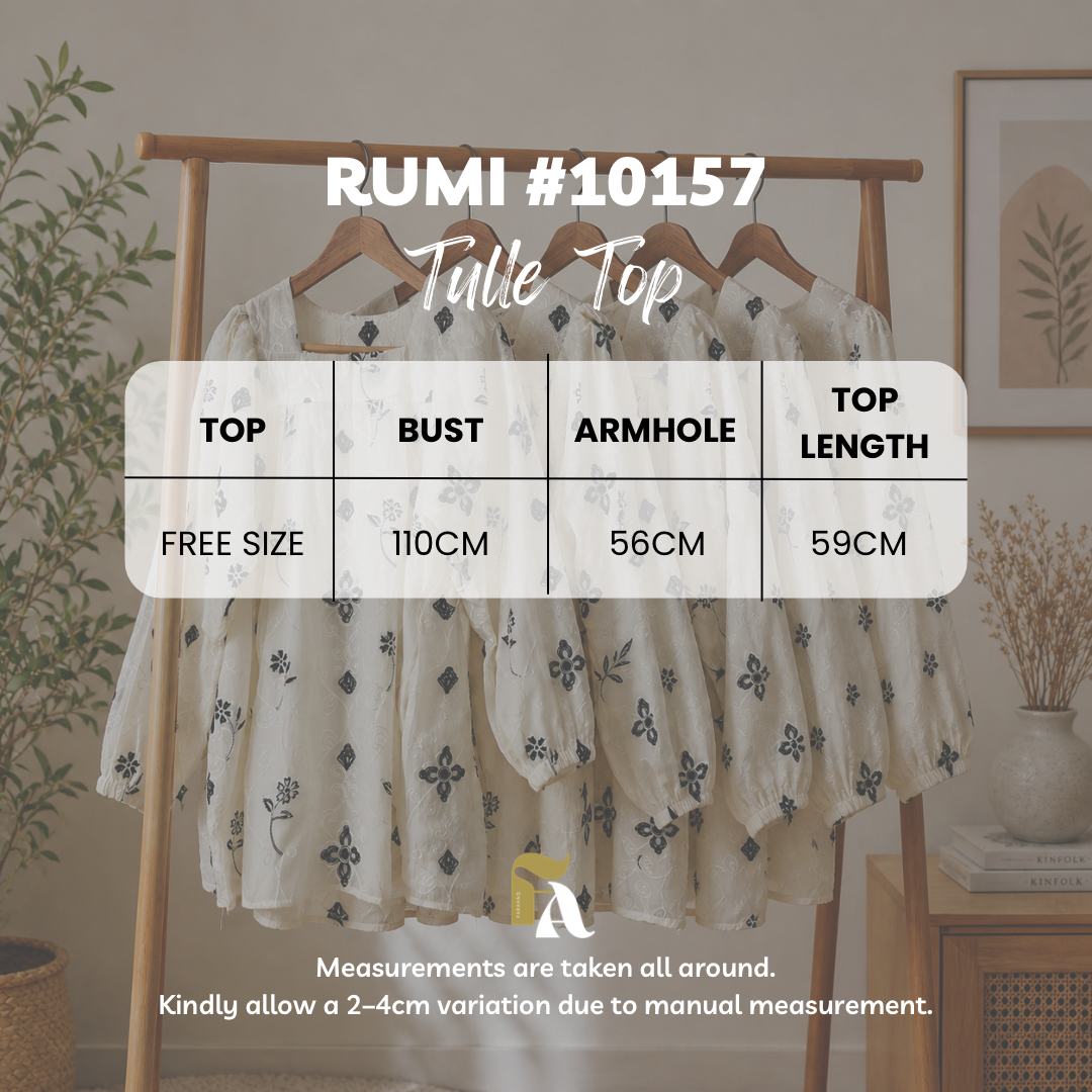 Rumi Tulle Top