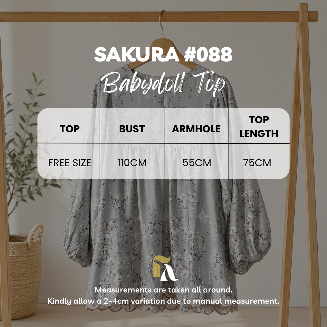 AS/IS Sakura Babydoll Top