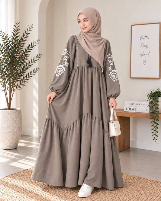 Kirana Embroidery Dress