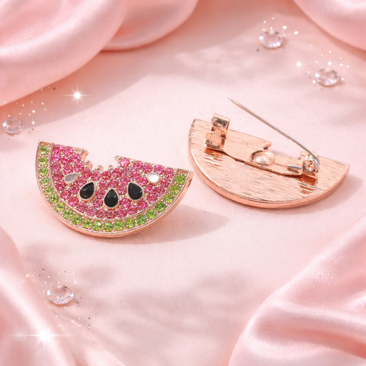 Watermelon Brooch Pin