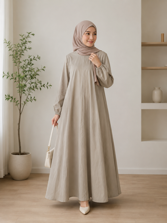Safa Flare Maxi Dress