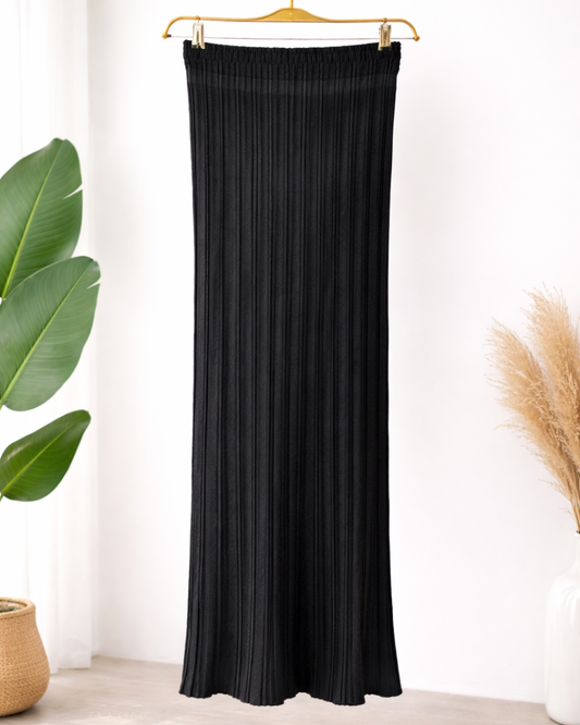 Doby Pleated Skirt