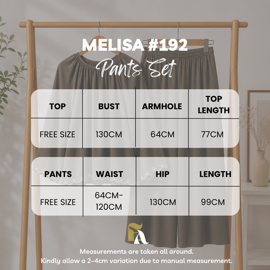 AS/IS Melisa Pants Set