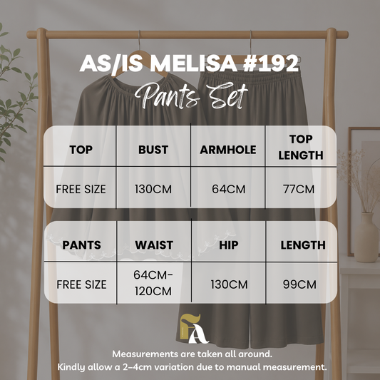 AS/IS Melisa Pants Set