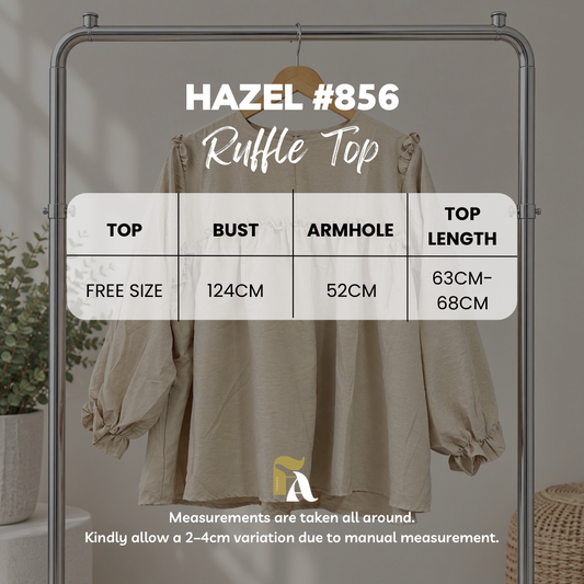 Hazel Ruffle Top