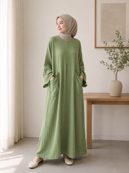 Rina Pocket Long Dress