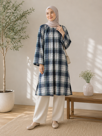 Shila Flannel Tunic