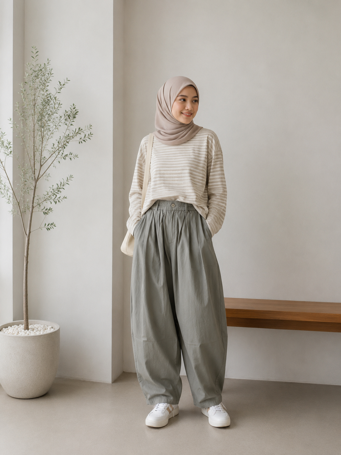 Sage Barrel Pants