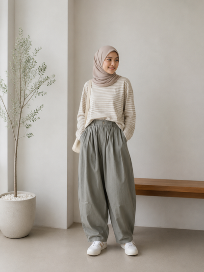 Sage Barrel Pants