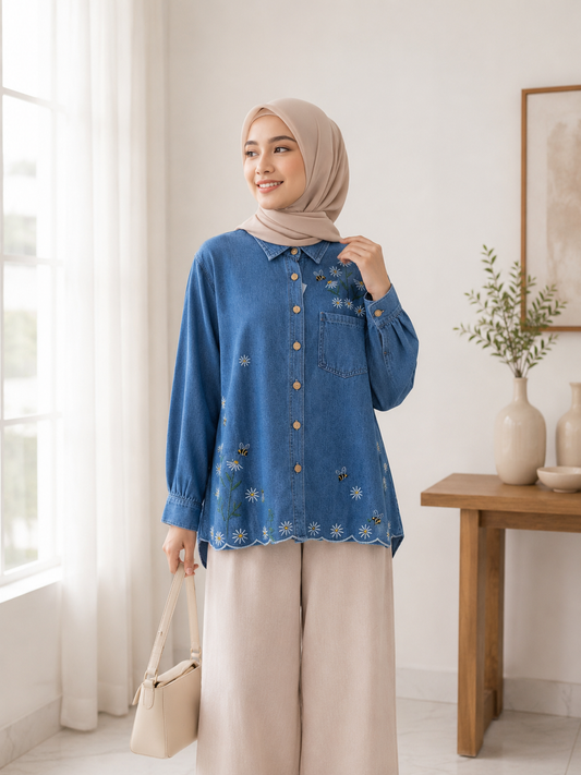 Honeybee Denim Shirt