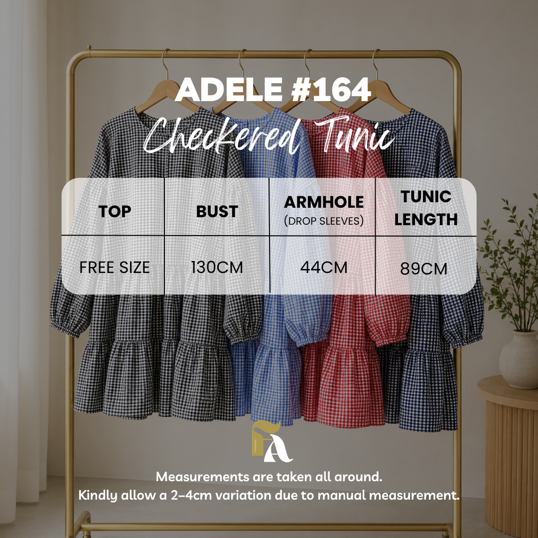 Adele Checkered Tunic