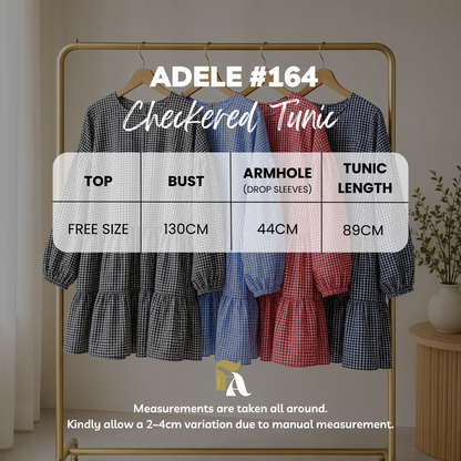 Adele Checkered Tunic