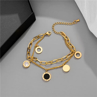 Timeless Double Chain Bracelet