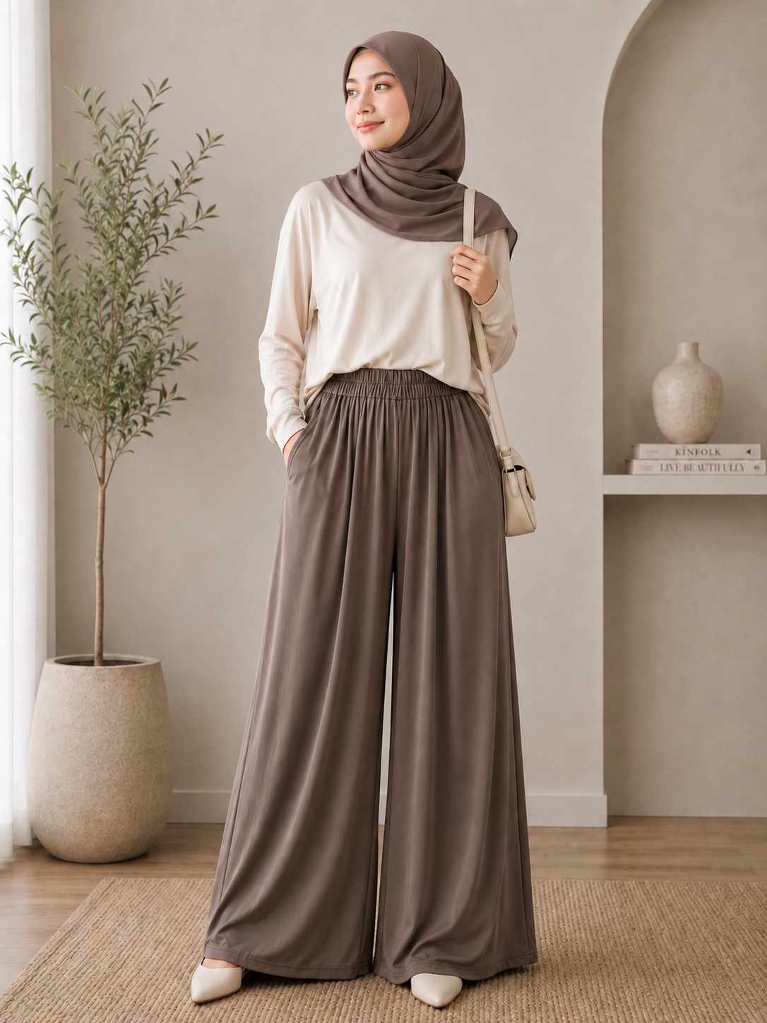 Lola Jersey Palazzo