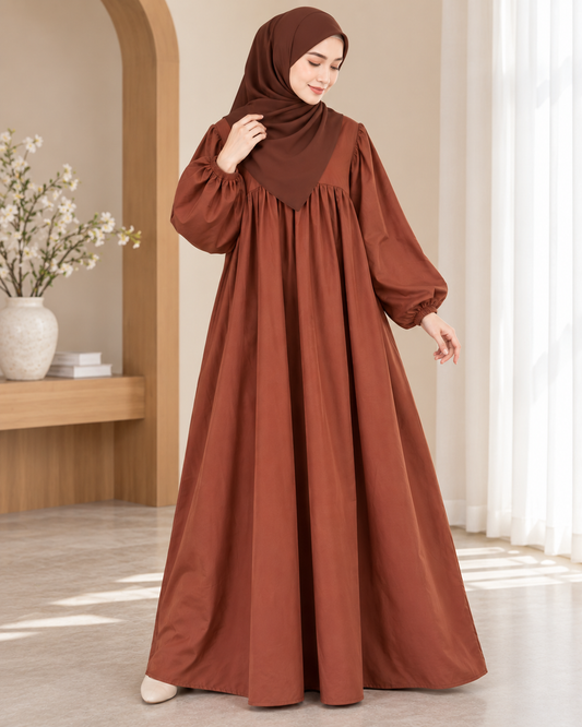 Miranda Poplin Maxi Dress