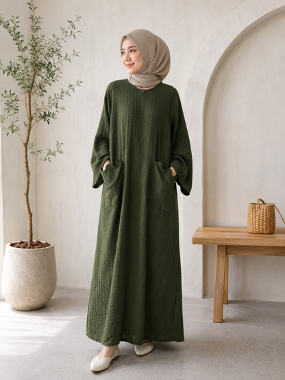 Rina Pocket Long Dress