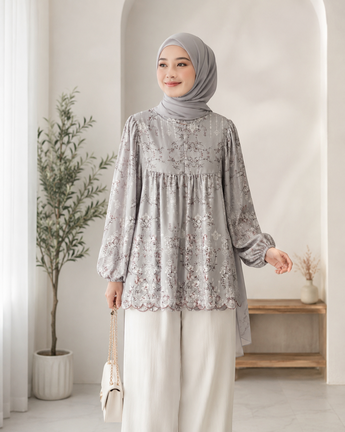 AS/IS Sakura Babydoll Top