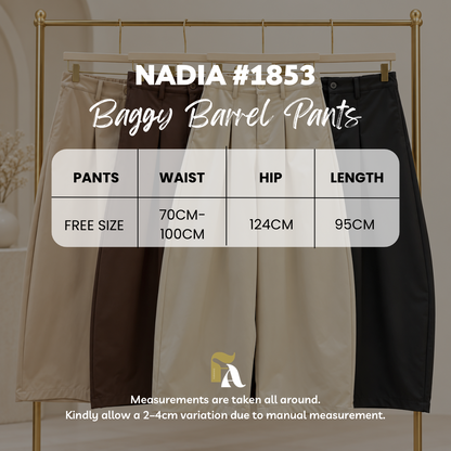 Nadia Baggy Barrel Pants