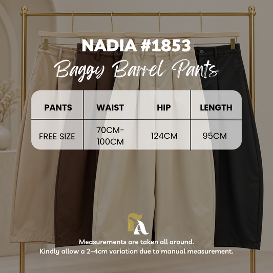 Nadia Baggy Barrel Pants