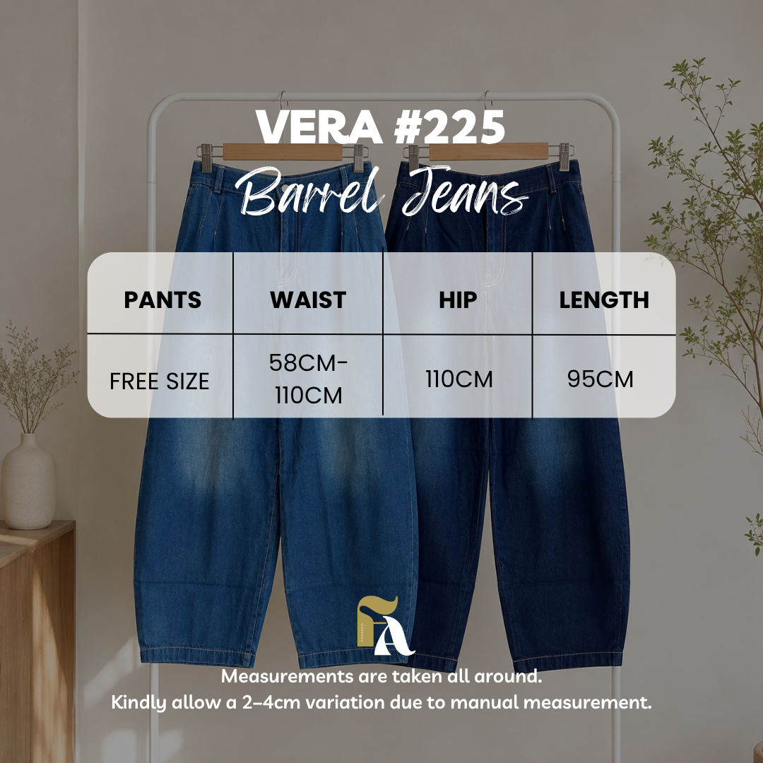 Vera Barrel Jeans