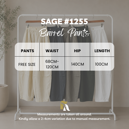 Sage Barrel Pants