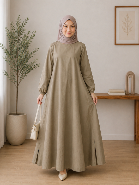 Safa Flare Maxi Dress