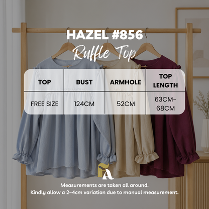 Hazel Ruffle Top