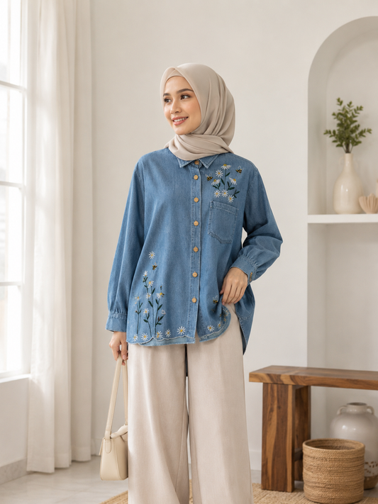 Honeybee Denim Shirt