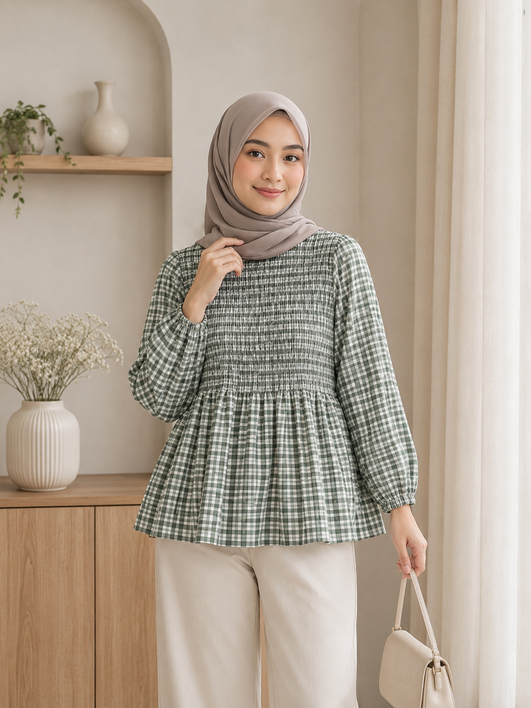 Alya Smock Top