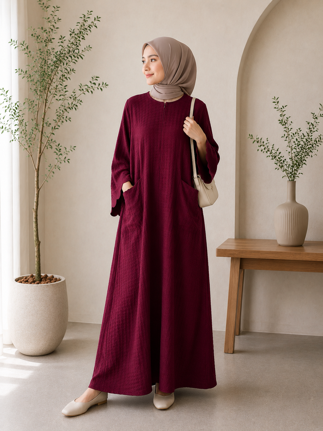 Rina Pocket Long Dress
