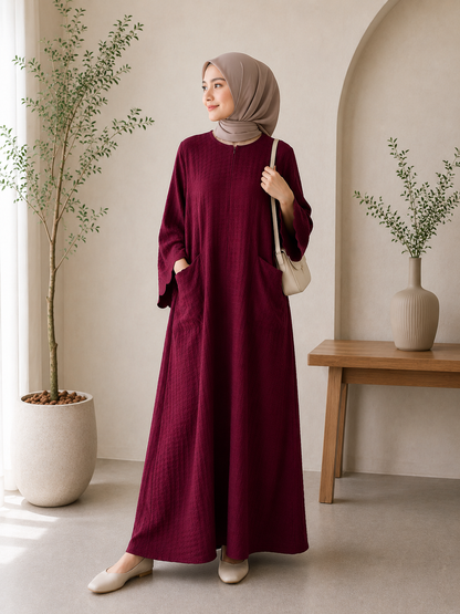Rina Pocket Long Dress