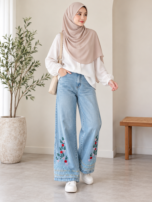 Citra Embroidered Jeans