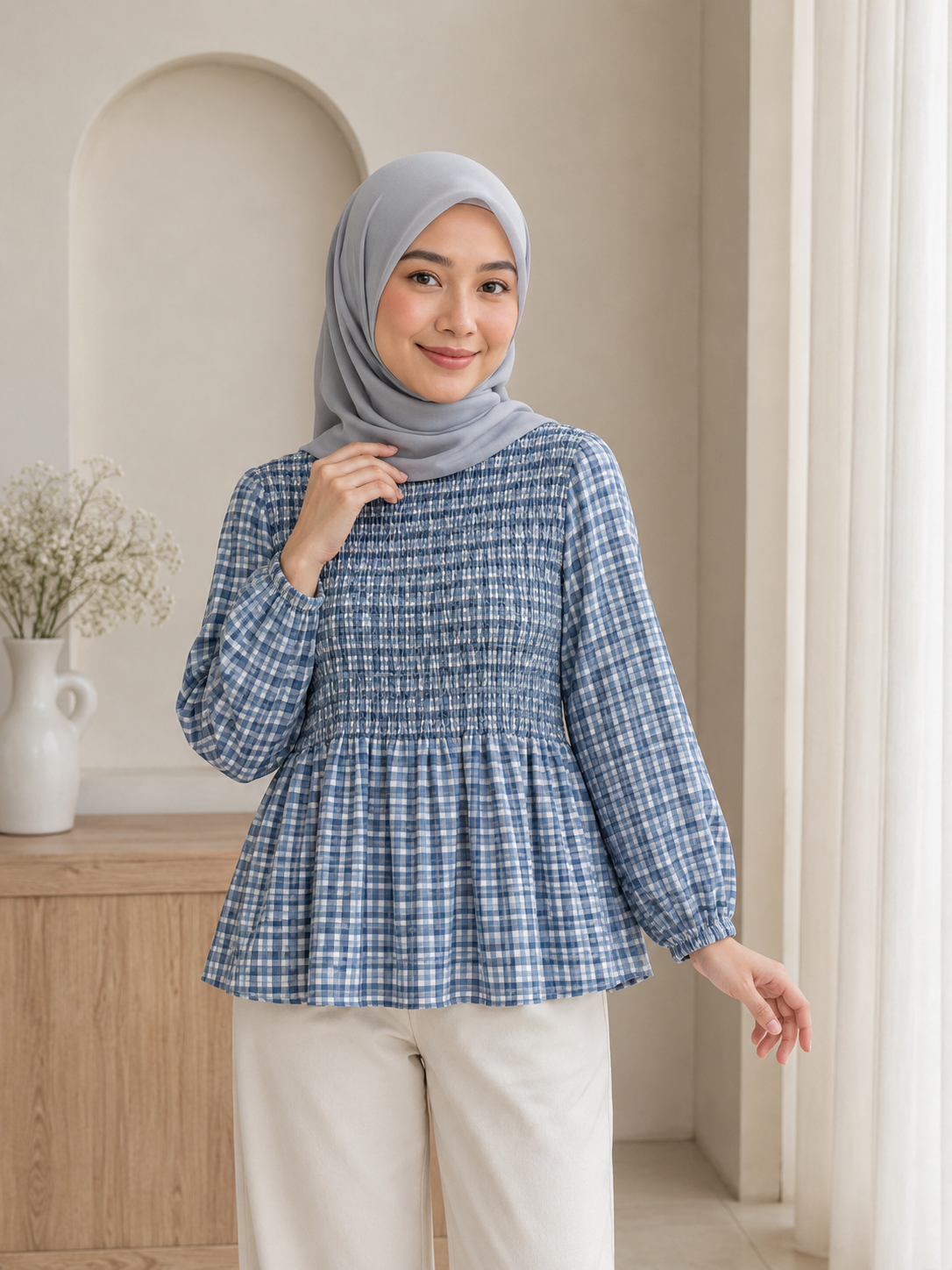 Alya Smock Top
