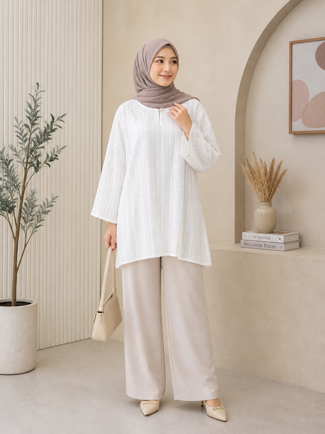 Anggun Embroidered Top