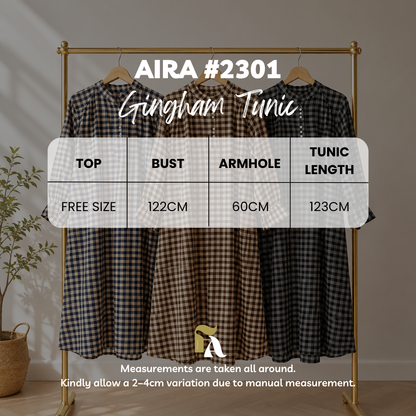 Aira Gingham Tunic
