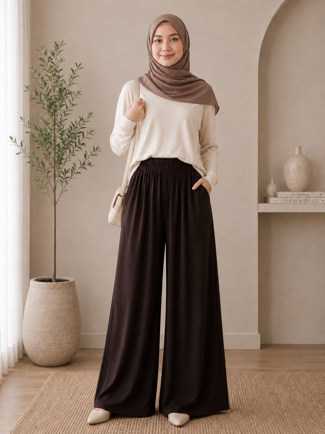 Lola Jersey Palazzo