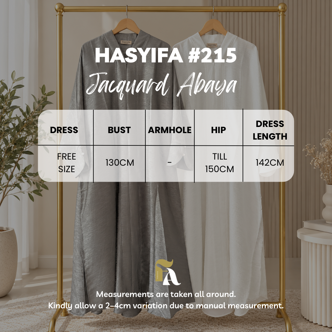 Hasyifa Jacquard Abaya
