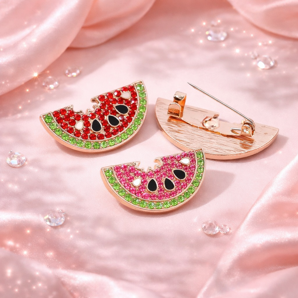 Watermelon Brooch Pin