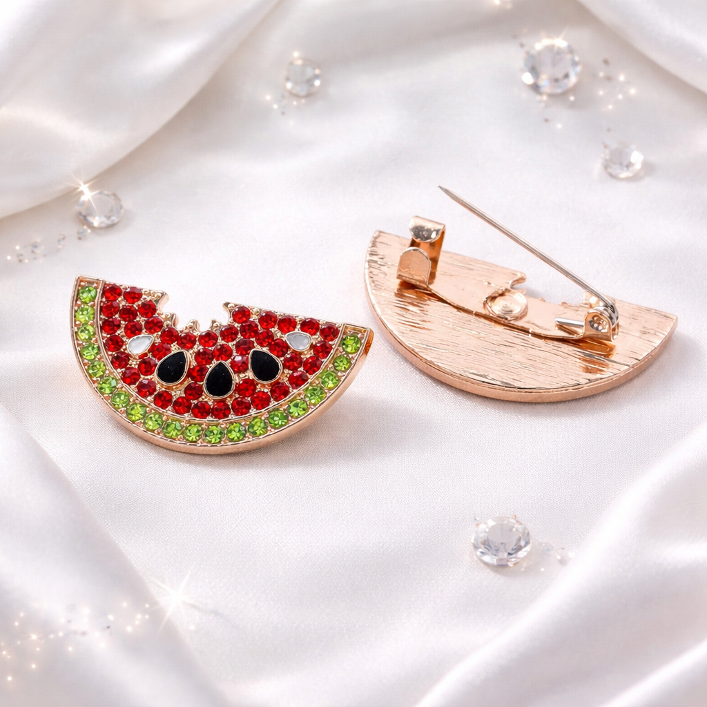 Watermelon Brooch Pin