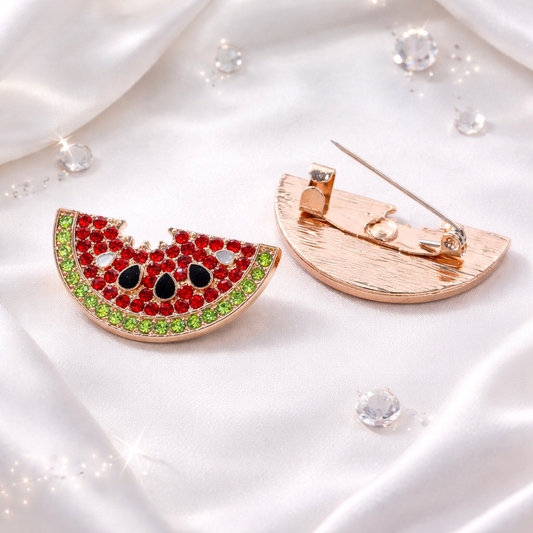 Watermelon Brooch Pin