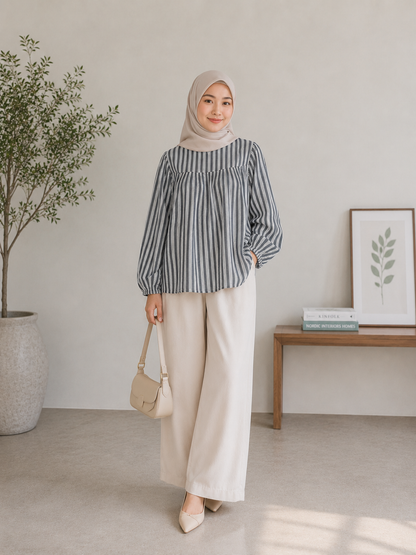 Sabrina Striped Top