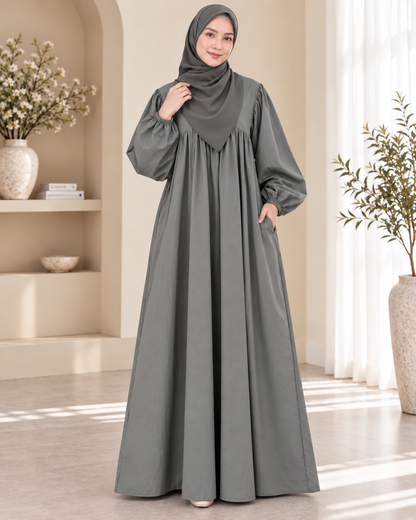 Miranda Poplin Maxi Dress