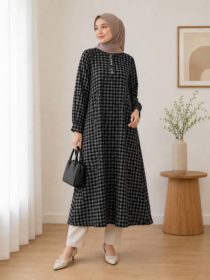 Aira Gingham Tunic