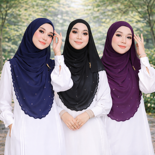 Ria Sulam Semi-Instant Shawl