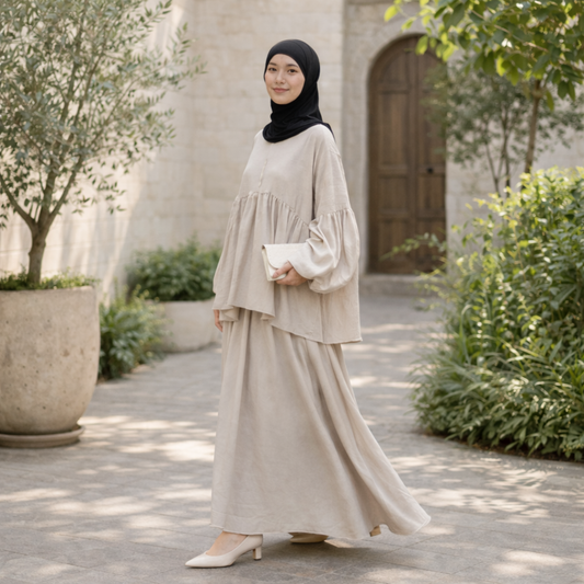 Suzi Velvety Skirt Set