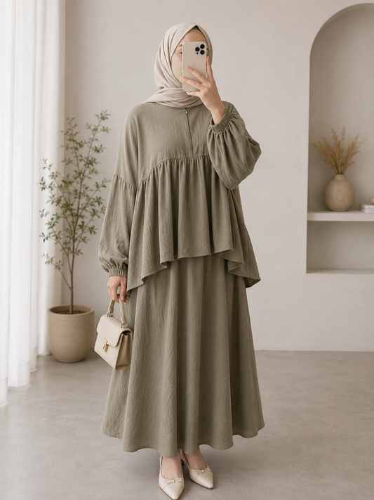Suzi Velvety Skirt Set
