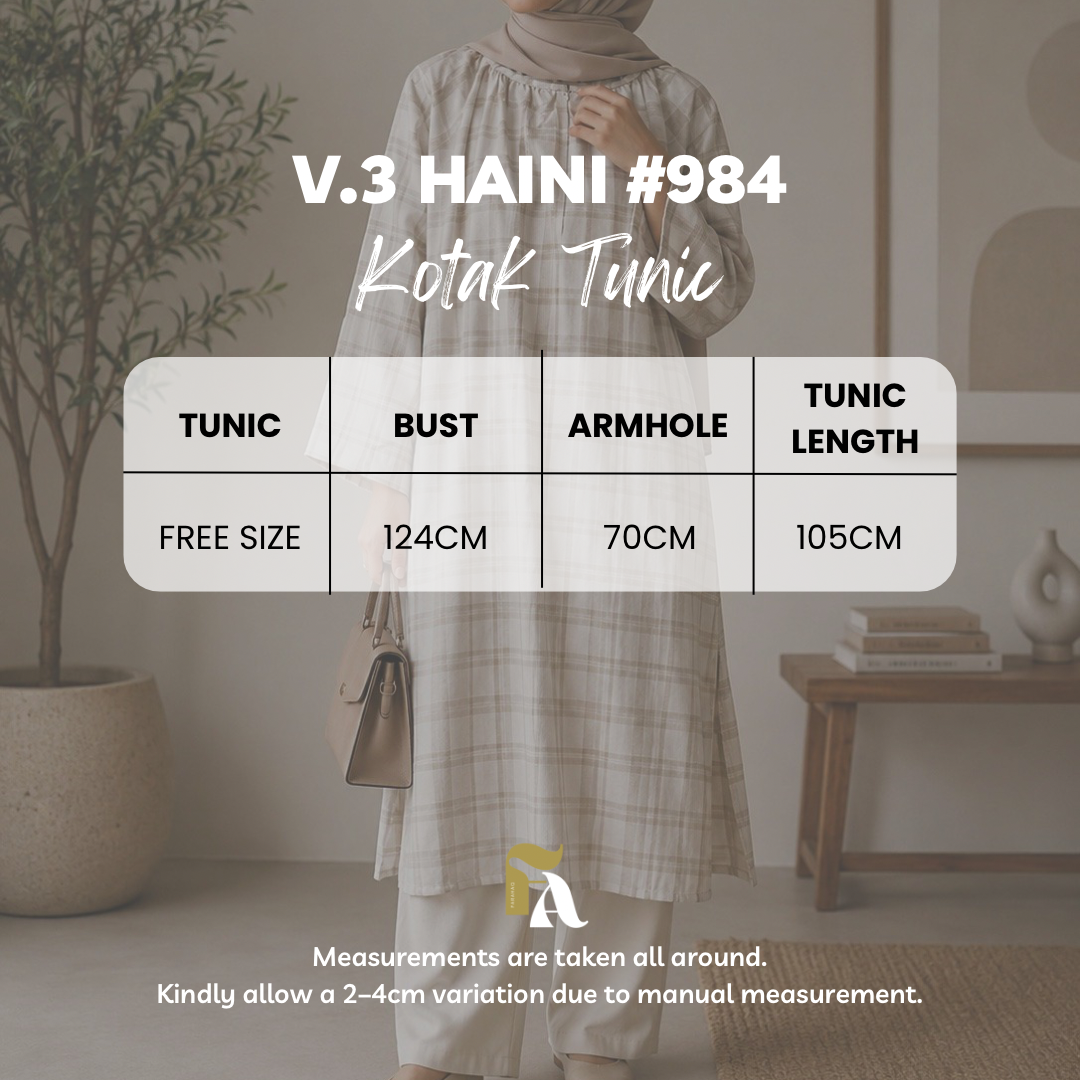 V.3 Haini Kotak Tunic