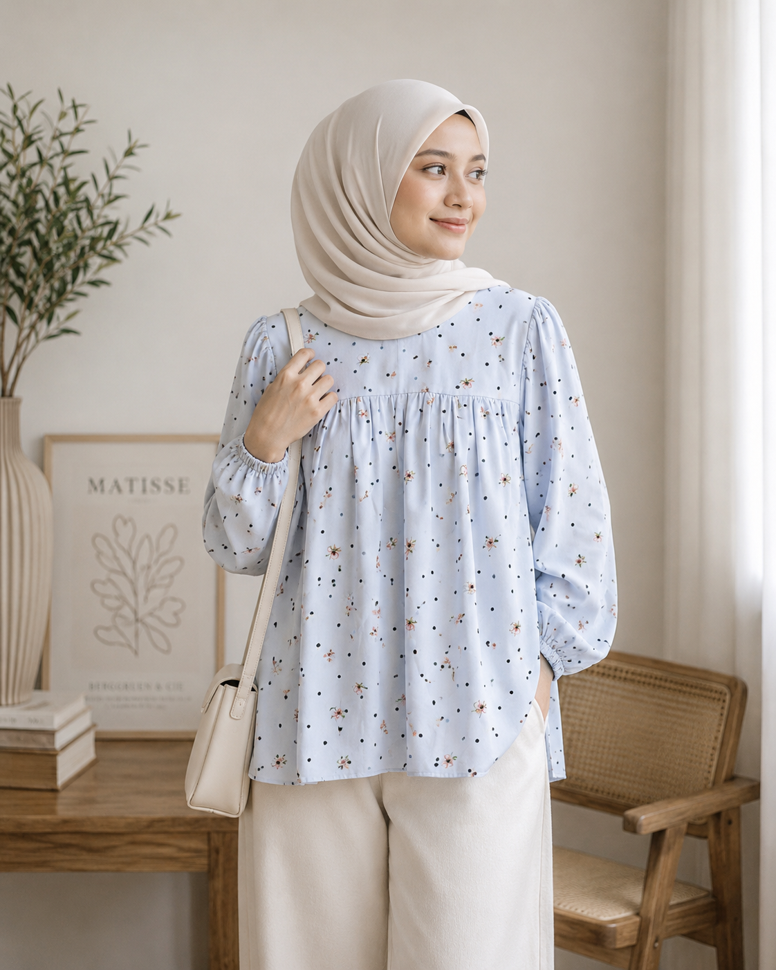 Daisy Dot Blouse