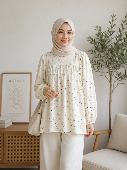 Daisy Dot Blouse